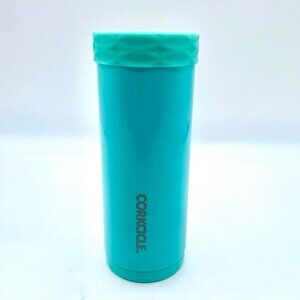 Corkcicle Slim Arctican 12oz Can Koozie Turquoise Blue
